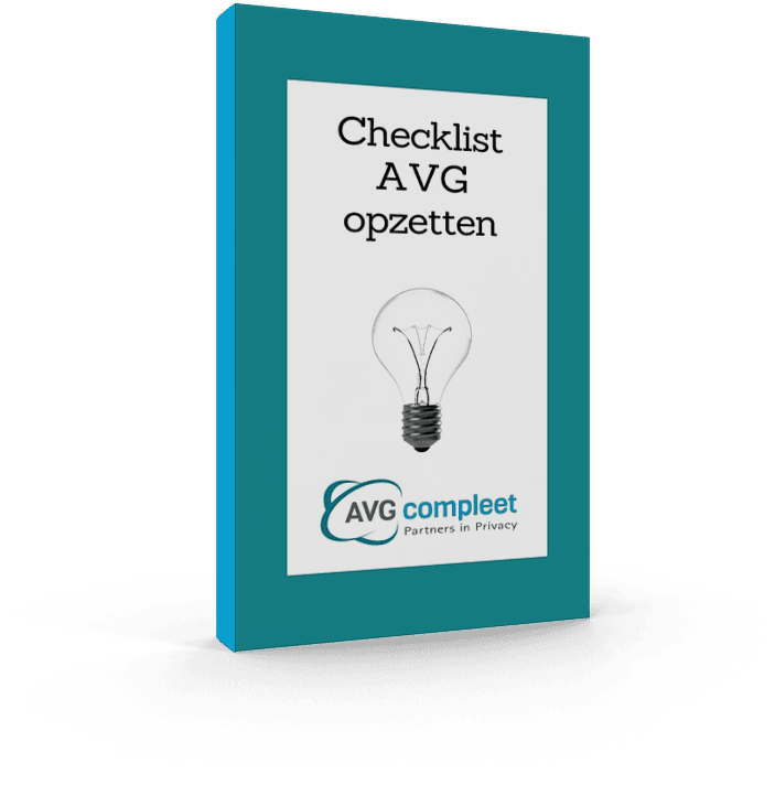 Een checklist op te helpen de AVGAVG opzettem
